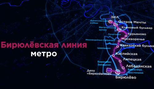 Собянин рассказал о строительстве Бирюлевской линии метро