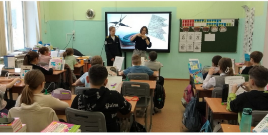 Ученики школы №1205 приняли участие в Международной акции «Блокадная ласточка»