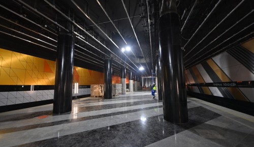 Строительство станции метро «Генерала Тюленева»