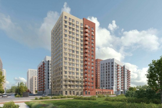 Фасады ЖК в Южном Бутове украсят плиткой натуральных оттенков