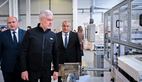 Собянин рассказал о системной поддержке промышленных предприятий Москвы