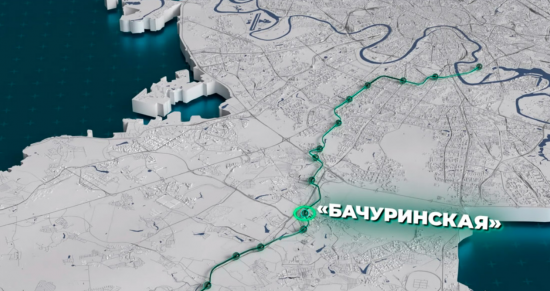 Собянин: Станция метро «Бачуринская» будет выполнена в стиле супрематизма 