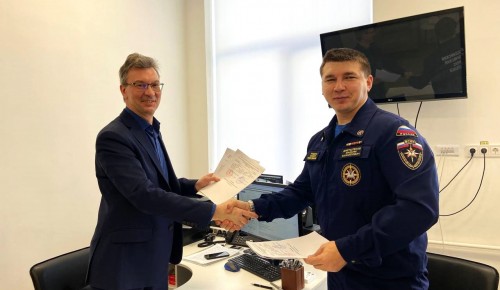 Школа №17 подписала соглашение о сотрудничестве с городским отделением «Всероссийского студенческого корпуса спасателей»