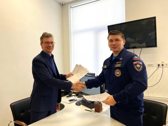 Школа №17 подписала соглашение о сотрудничестве с городским отделением «Всероссийского студенческого корпуса спасателей»