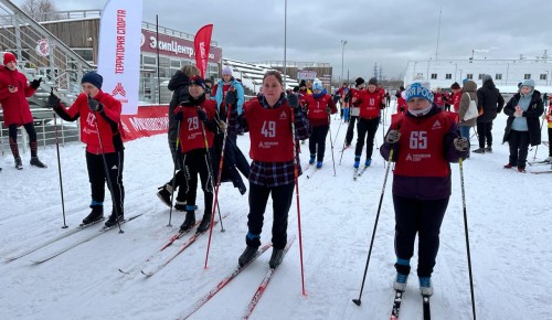 Выпускники и жители СД «Обручевский» поучаствовали в финале межокружных лыжных гонок