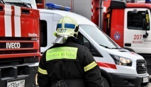 В Ясеневе при пожаре в жилом доме погибла женщина 