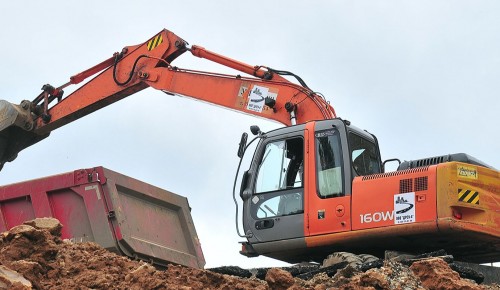 Заброшенную постройку снесли в районе Южное Бутово