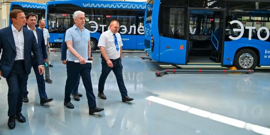 Собянин рассказал об обновлении подвижного состава московского транспорта