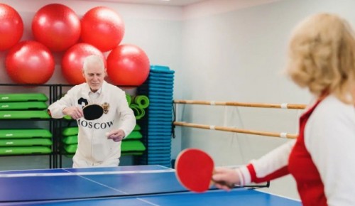 «Долголеты» из Обручевского района могут присоединиться к городскому турниру по настольному теннису