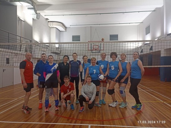 Сборная района Зюзино заняла первое место на окружных соревнованиях по волейболу
