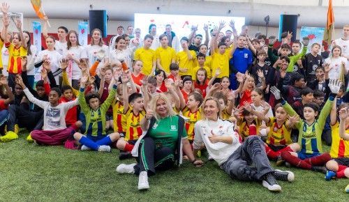 Детский инклюзивный турнир «Под флагом добра» прошел в Москве