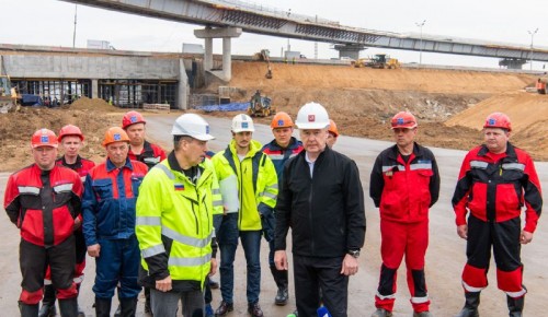 Собянин рассказал о строительстве дороги от МСД до новой трассы в ТиНАО