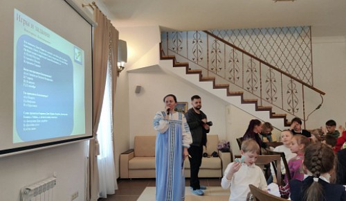 В воскресной школе при храме всех преподобных отцев Киево-Печерских прошли семейные гостиные