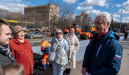Собянин сообщил о планах благоустройства общественных пространств Москвы