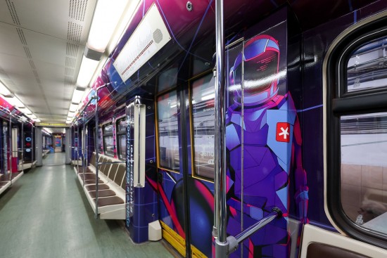 Поезд «Кибербезопасность» запустили на красной ветке метро
