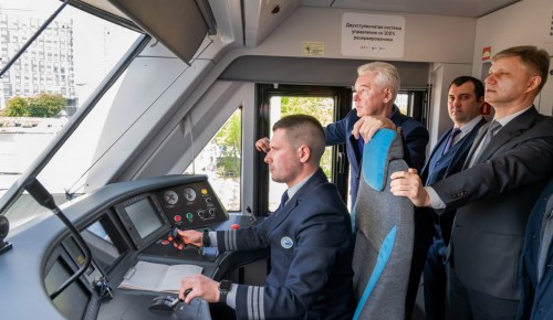 На линии МЦД вышел поезд нового поколения «Иволга 4.0» — Собянин