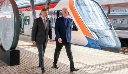На линии МЦД вышел поезд нового поколения «Иволга 4.0» — Собянин