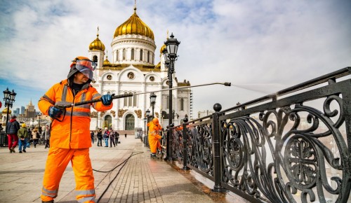 Собянин: Майские праздники Москва встречает чистой, ухоженной и красивой