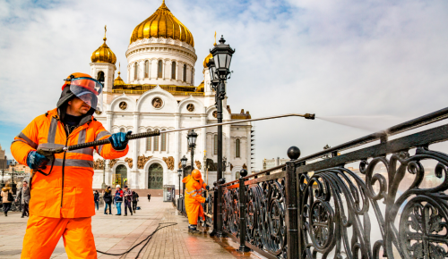 Собянин: Майские праздники Москва встречает чистой, ухоженной и красивой