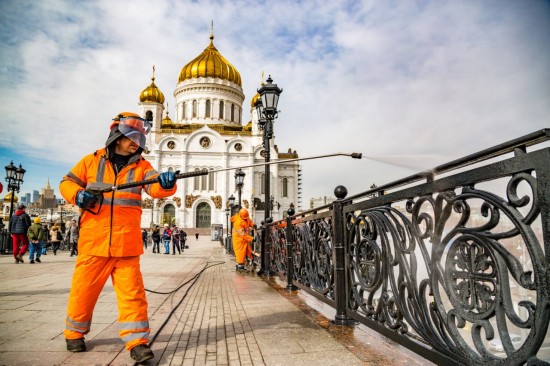 Собянин подвел итоги городского месячника благоустройства