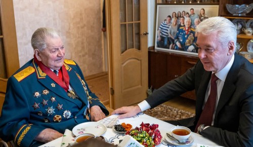 Собянин рассказал, как Москва заботится о ветеранах Великой Отечественной войны
