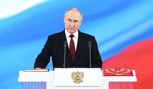 Сергей Собянин поздравил Владимира Путина с вступлением в должность президента РФ