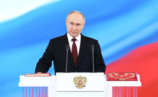 Собянин поздравил Путина с вступлением в должность президента России