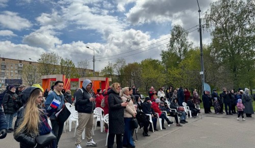 В Ломоносовском районе прошло мероприятие, посвященное Дню Победы