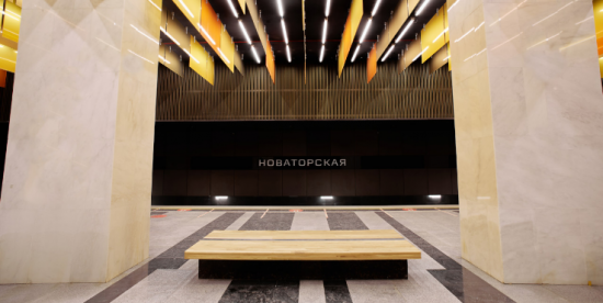 «Активные граждане» назвали станцию метро БКЛ «Новаторская» одной из самых красивых в столице