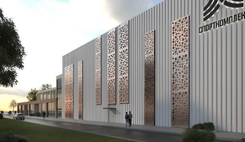 Спорткомплекс на Остафьевской ул. готов более чем наполовину