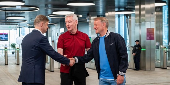 Собянин сообщил о завершении создания городского вокзала Кутузовская МЦД-4