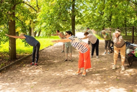 В Воронцовском парке организованы тренировки по ЛФК