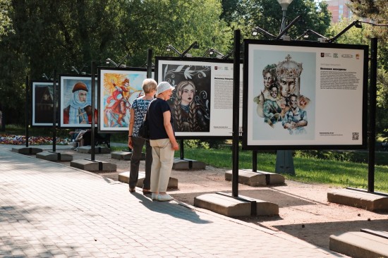 В Воронцовском парке открыли фотовыставку «Легенды России»