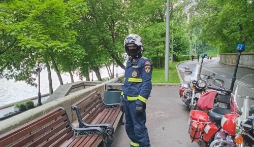 В пожарно-спасательном гарнизоне столицы рассказали о мототехнике, стоящей на вооружении