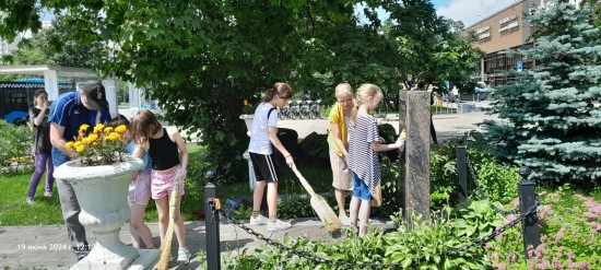 В Котловке провели мемориально-патронатную акцию