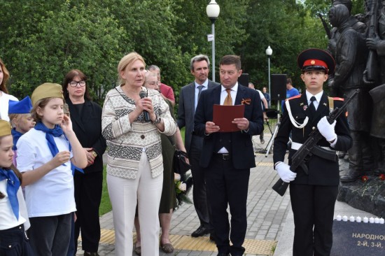 Журналист Наталия Метлина приняла участие в акции  «Свеча памяти» на Коньковских прудах