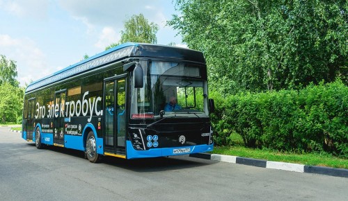 Электробусы заменили автобусы еще на одном маршруте в ЮЗАО
