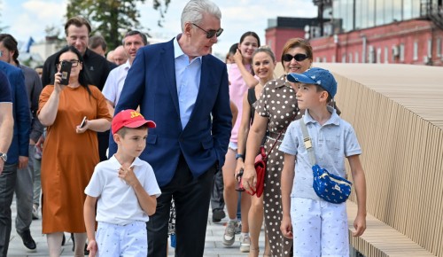 Сергей Собянин: В Москве появится еще шесть пешеходных мостов