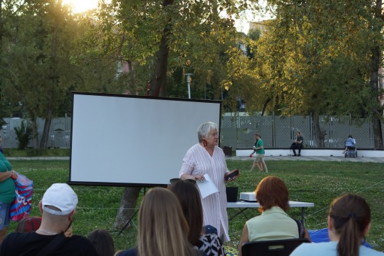 В парке «Академический» прошло мероприятие, посвященное космосу