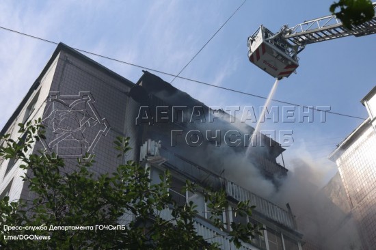 Пожарные ЮЗАО потушили квартиру в районе Ясенево