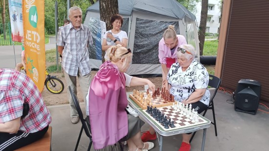 В парке «Сосенки» прошел дворовый праздник «Король Котловки»
