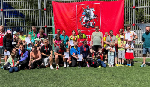 Команда Зюзина заняла третье место на фестивале семейного спорта