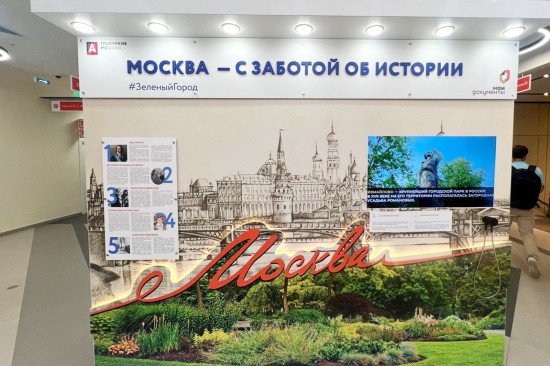 В центре госуслуг Конькова можно посмотреть выставку «Москва — с заботой об экологии»