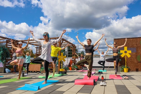 В Южном Бутове в рамках  фестиваля «Лето в Москве. Все на улицу!»  проведут занятие по йоге 4 августа
