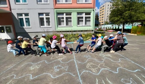 В детсаду школы №117 прошел квест, посвященный Дню Военно-морского флота