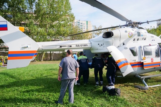 Пострадавшего при обстреле Белгородской области мальчика доставили в Российскую детскую клиническую больницу