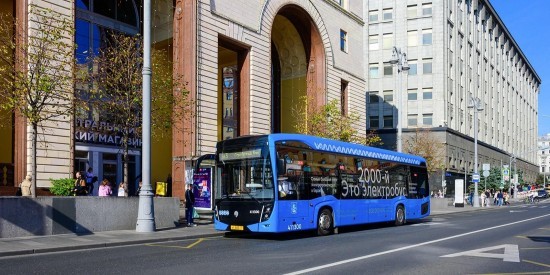 Электробусный маршрут №м16 вошел в число самых востребованных в Москве