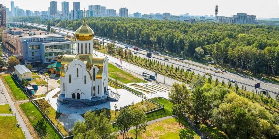 Собянин: На западе Москвы благоустроили пять крупных общественных пространств