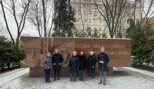 В Гагаринском районе прошла мемориально-патронатная акция