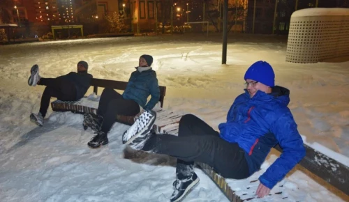 Жителей Черемушек научат заниматься зимним фитнесом